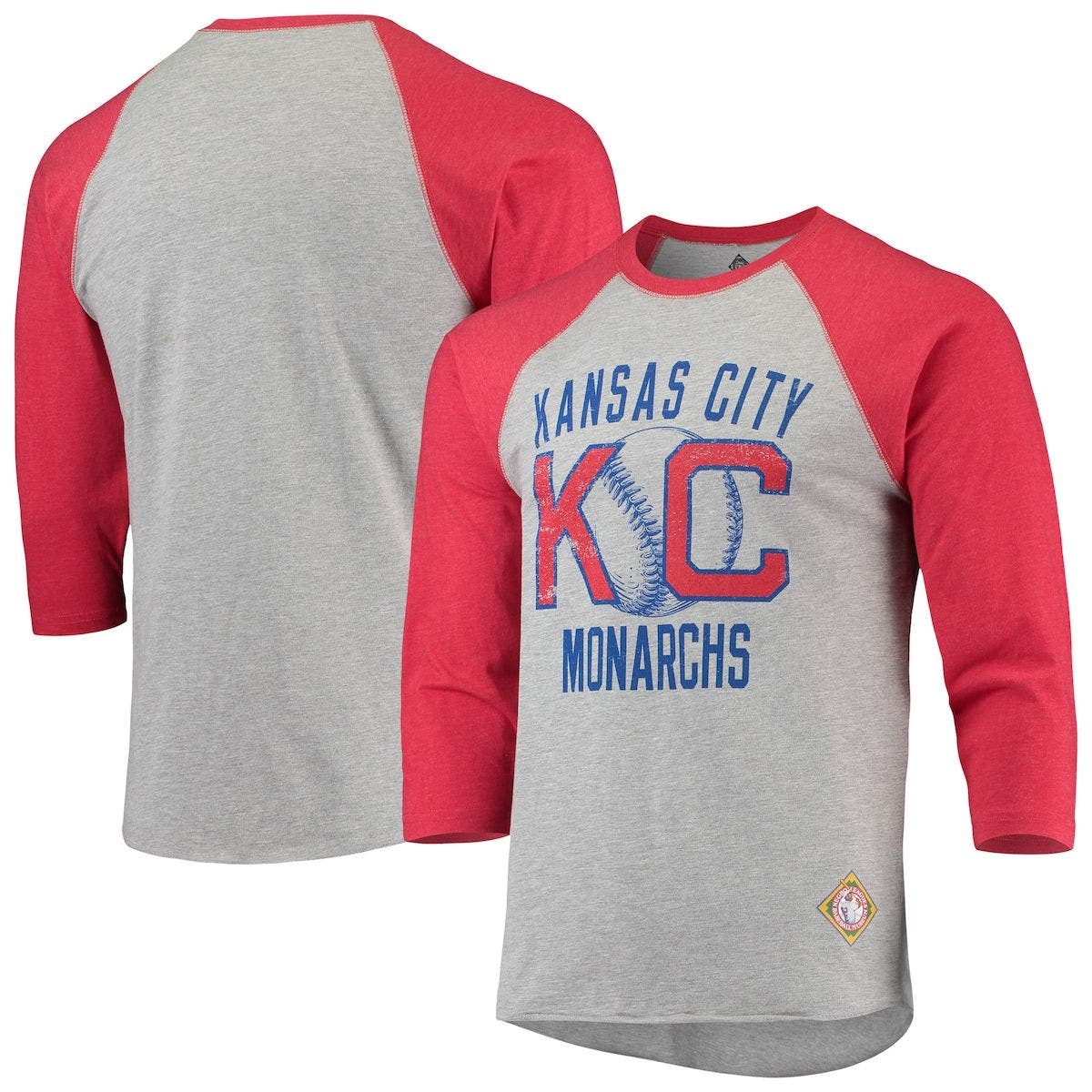 Citizen Threads Kansas City Baseball 3/4 Sleeve Raglan Shirt 
